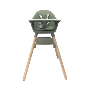 Chaise haute pour bébé 6 en 1 au design moderne en forme de L, écologique, siège rehausseur de sécurité, dossier en forme de flèche, <span class=keywords><strong>inclinable</strong></span> manuellement, base à bascule, pour enfants - Product Image 5