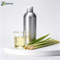 Huile Essentielle de Citronnelle en Gros, Huile Naturelle de Citronnelle pour Soins Quotidiens et Matières Premières de Parfumerie
