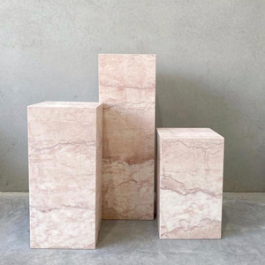 แท่นวางหินอ่อนสั่งทำพิเศษจาก UnionStone โต๊ะข้างสำหรับตกแต่งบ้าน - Product Image 2