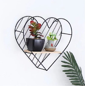 حامل عرض بتصميم جديد من المعدن القديم مستطيل يعلق على الحائط حامل ديكور حائطي - Product Image 6