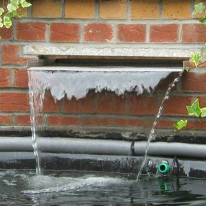 Đài Phun Nước Ngoài Trời 316 Thép Không Gỉ Tường Vòi Phun Nước Thác Nước Với Đèn <span class=keywords><strong>LED</strong></span> - Product Image 2