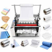Machine de découpe industrielle à grande vitesse pour papier en rouleau A4, toile, papier abrasif, papier à cigarettes, film PVC, étiquettes en rouleau, pour la découpe en feuilles