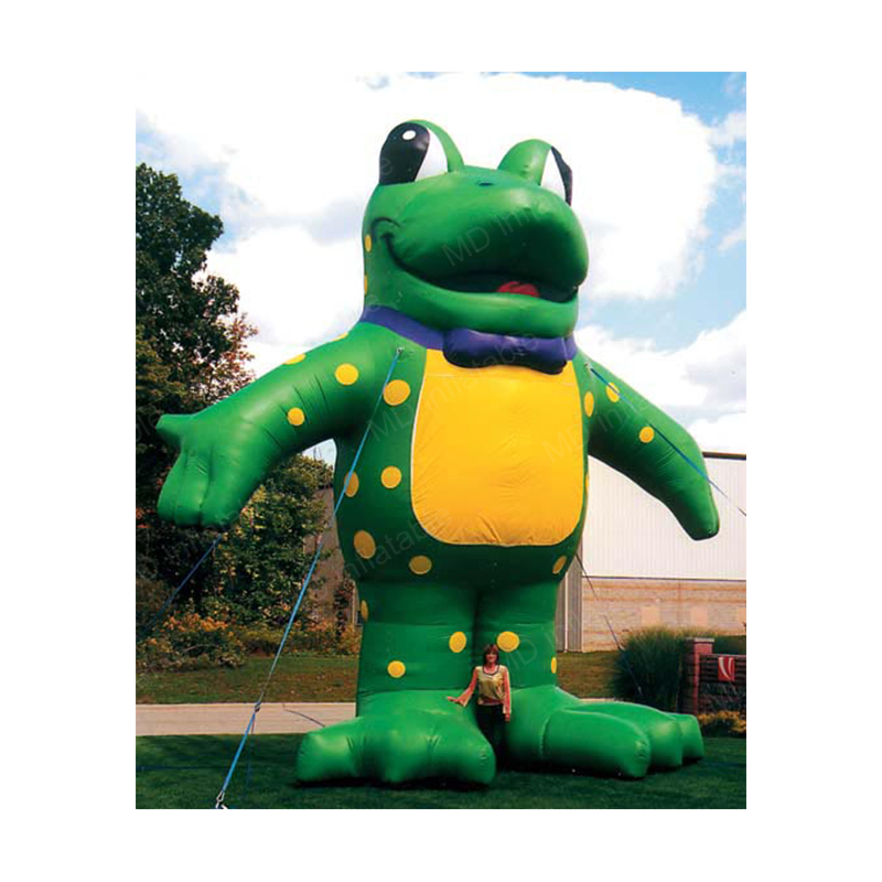 Outdoor Customised inflatable frog balloon for sale