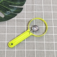 UJ-KT793 Creatieve 2-delige fruitgereedschapset Meloenballetjesvormer Plastic Schilmesje Keuken Gadgets