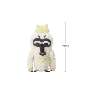 Peluche <span class=keywords><strong>Gufo</strong></span> Bianco Mascherato Premium Certificato ASTM, Serie Agente Segreto Noctis, Morbido e Delicato sulla Pelle - Product Image 4