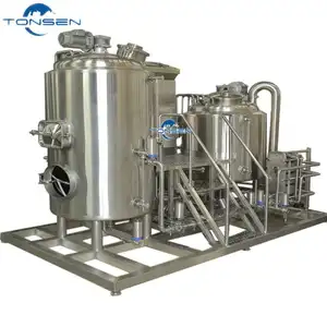 3 बीबीएल काढ़ा प्रणाली brewhouse मुहब्बत तुन बीयर उपकरण टर्नकी परियोजना के लिए शराब की भठ्ठी संयंत्र