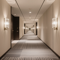 Alfombra Axminster de Lana y Nailon para Decoración de Hoteles y Hogares, Alfombra China de Pared a Pared, Venta al por Mayor