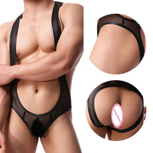 Servicio OEM al por Mayor, Medias de Red para Hombre, Calzoncillos y Bóxers Sexys y Eróticos, Transpirables, con Logotipo Personalizado, Traje Junm - Product Image 2