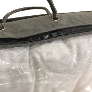 Di alta qualità logo personalizzato stampato lavanderia trapunta IN PVC imballaggio di plastica duvet sacchetto con la chiusura lampo - Product Image 5