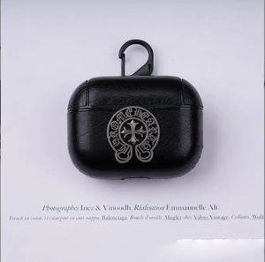 Funda de cuero para <span class=keywords><strong>Apple</strong></span> <span class=keywords><strong>Airpods</strong></span> 1/<span class=keywords><strong>2</strong></span>/3/<span class=keywords><strong>pro</strong></span>/<span class=keywords><strong>PRO</strong></span> <span class=keywords><strong>2</strong></span> de cuerpo completo con patrón cruzado - Product Image 6