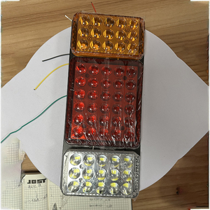 New 24V LED taillights cho xe tải RV van xe buýt phía sau Trailer tín hiệu chỉ số phanh dừng đảo ngược đèn không thấm nước cimc HOWO 2005- - Product Image 6