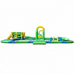 Structure gonflable commerciale haute capacité pour parcs d'attractions, sports nautiques estivaux et compétitions aquatiques, en vinyle/PVC - Product Image 2