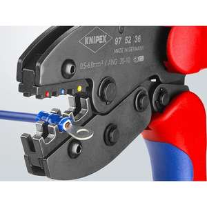 Knipex PreciForce crimping <b>pliers</b> for cable lugs, 0.5-6 mm² - Product Image 5