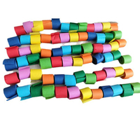 Machine à confettis pour festivals de musique et soirées en club, manchons de serpentins en papier ignifuges, serpentins en papier de soie résistants aux flammes