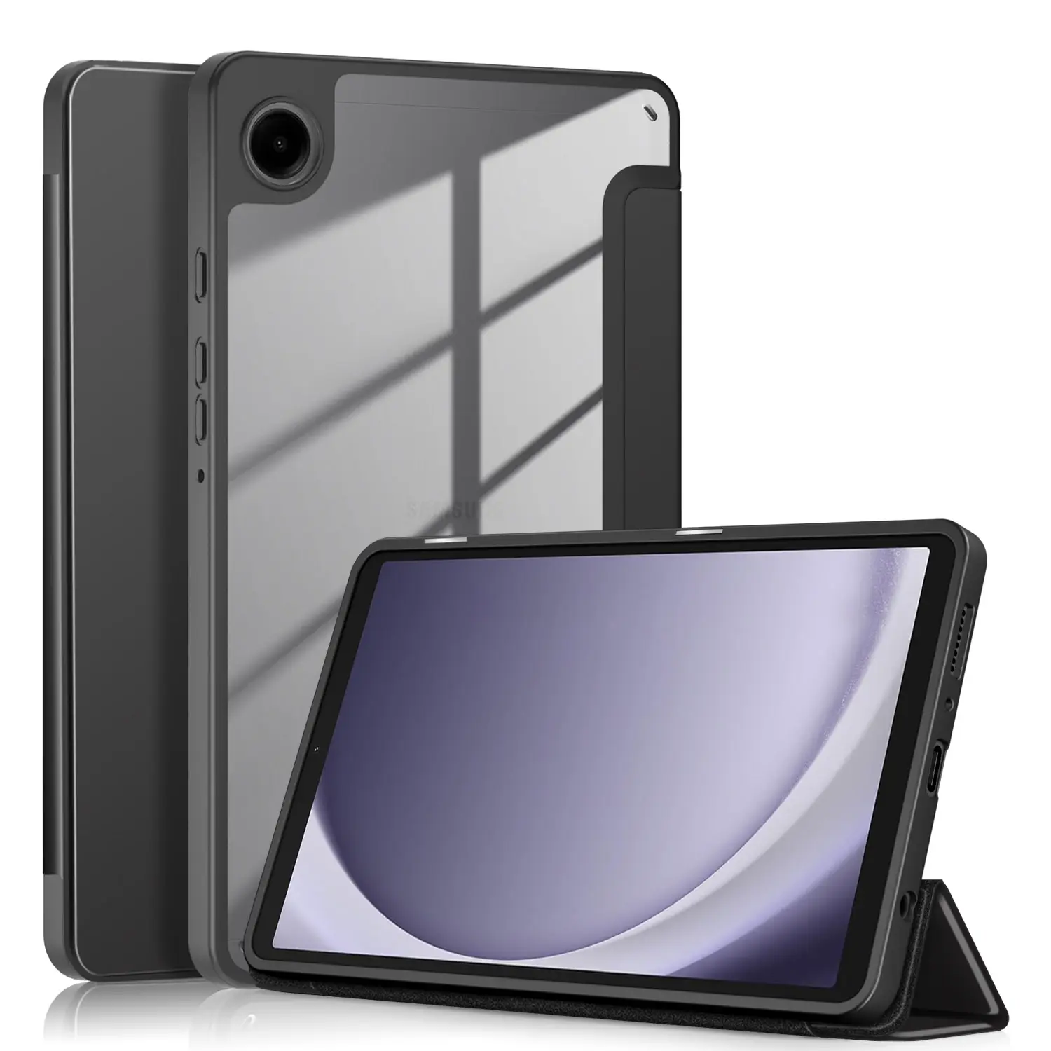 NET-CASE capa de tablet personalizado Para Samsung Galaxy Tab A9 8.7 "stand tablet TPU couro acrílico capa protetora