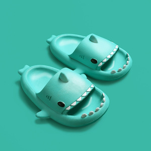 Wholesale New 2024 Summer Shark Slippers Kids <strong>Funny</strong> Indoor Slides Sandals Cute Cartoon Home Children <strong>Flip</strong> <strong>Flops</strong> - Product Image 4