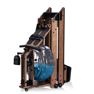 Wholesale manufacture new design strength training folding water resistance seated rowing machine