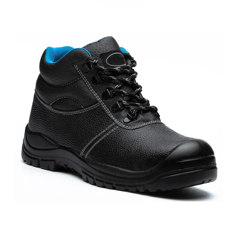 Fabrika doğrudan iş ayakkabısı sağlam deri çelik ayak Anti statik çelik burunlu botlar resmi güvenlik ayakkabıları kadın RS8550