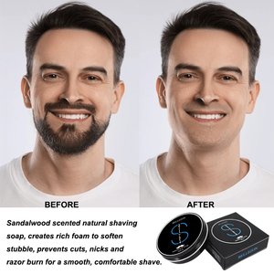 <span class=keywords><strong>Savon</strong></span> de rasage pour hommes, 20g, <span class=keywords><strong>savon</strong></span> naturel de bois de santal, prévention des coupures de rasoir, brûlure, mousse crème, meilleure vente - Product Image 2