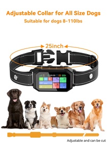 Clôture GPS invisible imperméable pour l'entraînement et le suivi des animaux de compagnie, collier de clôture GPS sans fil à choc électrique pour chien - Product Image 6