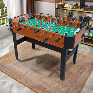 <span class=keywords><strong>Calcio</strong></span> <span class=keywords><strong>Balilla</strong></span> <span class=keywords><strong>da</strong></span> Interno/<span class=keywords><strong>Esterno</strong></span> in MDF <span class=keywords><strong>da</strong></span> 48 Pollici per Bambini con 2 Palline Incluse – Popolare Gioco di Intrattenimento - Product Image 5