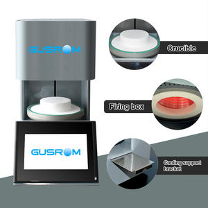 Forno Elettrico per Porcellana Dentale GUSROM GSF 10, per Corone in Metallo e Ceramica, Raffreddamento Controllato, Istruzioni Vocali, Blocco di <span class=keywords><strong>Zirconia</strong></span>, Certificato CE - Product Image 3