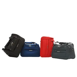 Duffel กระเป๋าทรงหมอนสำหรับเดินทาง,กระเป๋าสำหรับการเดินทางระยะไกลรถเข็นไปยิมกระเป๋าสูทฟรี