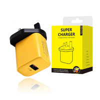 Adaptateur de charge rapide pour téléphone portable et ordinateur portable avec prise britannique 3 broches PD 25W PD 3.0 Super Fast Charging OTP