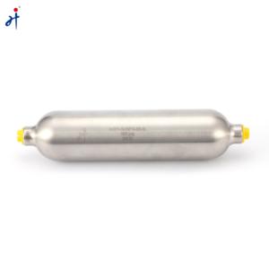 Hongji Pipeline raccordo cilindri campione 5000psi acciaio inossidabile SS316/SS304 1/4 NPT femmina 500ml bombola di ossigeno - Product Image 3