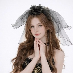 Diademas de Tul para Mujer, Venta Caliente 2025, para Celebración del Festival de Halloween, Elegantes y a la Moda, Disponibles para Pedidos al por Mayor, Accesorios para el Cabello - Product Image 1