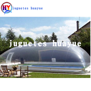 Couverture de <span class=keywords><strong>piscine</strong></span> extérieure <span class=keywords><strong>transparente</strong></span>, article gonflable, vente en gros d'usine - Product Image 5