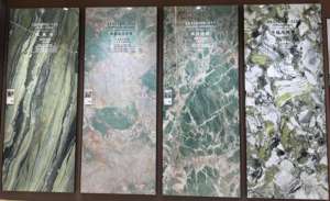 GGYB-001 1200X2400X12MM SINTERED STONE SLAB MARBLE LOOK HIGH GLOSS WATERPROOF ACID-RESISTANT ANTI-BACTERIAL MODERN BASEMENT - Product Image 5