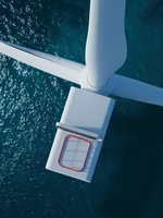 8MW 10MW 16MW éoliennes générateur éolien intelligent système de production d'énergie éolienne pour la mer