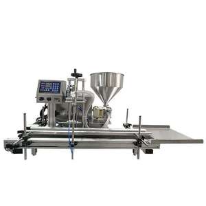 Máquina <span class=keywords><strong>de</strong></span> Llenado Automática <span class=keywords><strong>con</strong></span> Bomba <span class=keywords><strong>de</strong></span> Rotor <span class=keywords><strong>de</strong></span> Banda Transportadora para Bebidas Alcohólicas, Jugos, Agua Mineral, Brillo Labial, Laca para el Cabello y Salsas - Product Image 2