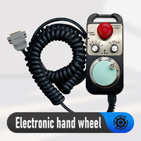 HLTNC Volant électronique CNC 4/6 axes MPG avec bouton d'arrêt d'urgence, générateur d'impulsions manuel 5V pour routeur de fraisage et tour DDCS