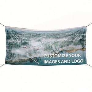 Lona de PVC Vinílica Impermeable Personalizada al por Mayor para Exteriores, Malla de Poliéster Resistente al Agua para Publicidad en Ferias Comerciales - Product Image 6