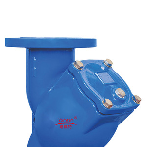 YomteY Y Type Water Filter Flange Pipe Filter For HVAC System Oil Impurity Removal - Product Image 2
