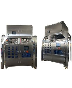 Machine entièrement automatique pour le conditionnement de thé et de granulés parfumés au café, avec sachets triangulaires intégrés (intérieur et extérieur) - Product Image 3