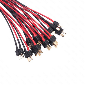 T Type <b>Plug</b> Wire Harness 300 Mm Copper Core PVC Insulation For Ev Battery Interconnect - Product Image 4