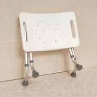 Chaise de douche pliante, siège de douche réglable en hauteur, banc de salle de bain antidérapant pour personnes âgées, handicapées