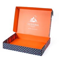 Caja de Papel de Diseño Moderno para Ropa y Zapatos, Impresión Pantone, Logotipo Personalizado OEM, Empaque para Ropa Interior