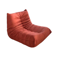 Canapé Tatami Caterpillar Yazhi pour salon, balcon, fauteuil inclinable, prêt à dormir, en velours, rembourré en éponge, vente directe d'usine