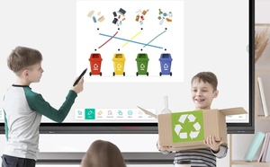 Nhà Máy Giá 75 inch tương tác bảng thông minh Bảng Trắng đa màn hình cảm ứng tương tác phẳng cho cuộc họp - Product Image 3