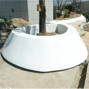 Outdoor Glass Fiber Reinforced <b>Plastic</b> Custom Shape <b>Wall</b> <b>Panel</b> Fencing For Landscape Decor Modern Design Durable Surface - Product Image 4