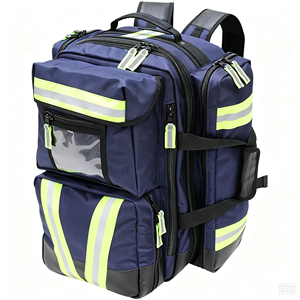 Trousse de premiers secours moderne avec bande réfléchissante, personnalisable, portable, pour la randonnée en plein air, sac médical d'urgence - Product Image 1