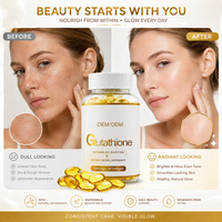 Gélules de Glutathion Liposomal Peptide 1000mg Naturel pour Adultes, Complément Antioxydant Éclaircissant pour la Peau, OEM ODM Marque Privée