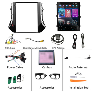 Autoradio Android Podofo 9.7 Pollici per <span class=keywords><strong>Volkswagen</strong></span> <span class=keywords><strong>Tiguan</strong></span> 2010-2016 con Carplay Wireless, Android <span class=keywords><strong>Auto</strong></span>, GPS, Wifi, Hifi, FM, RDS - Product Image 6