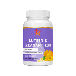 Gélules de Lutéine et de Zéaxanthine de Haute Qualité Sans Sucre – Favorisent la Santé Oculaire, Nourrissent et Protègent Vos Yeux – Gélules à Base de Plantes - Product Image 1