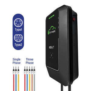 WallBox EV Charger with 5m Cable Waterproof 7kW 11KW 22KW 1/3Phase GB/T <strong>Interface</strong> 200-220V 16/32A Input for New Energy Vehicles - Product Image 3