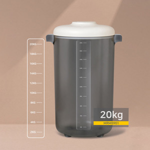 Meishengfa OEM <span class=keywords><strong>20kg</strong></span> 24L chân không kín <span class=keywords><strong>container</strong></span> lưu trữ thực phẩm gạo <span class=keywords><strong>container</strong></span> - Product Image 2